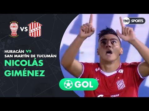 Nicolás Giménez (1-2) Huracán vs San Martín T | Fecha 22 - Superliga Argentina 2018/2019