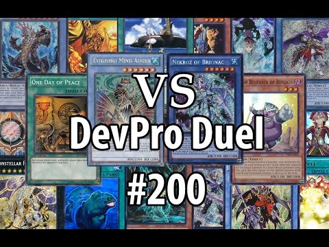 Yu-Gi-Oh! DevPro Duel #200 - Cross Banlist - Evigishki Mind Augus FTK (2012) vs. Nekroz (Full Force)