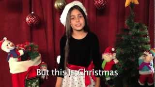 "Please Come Home For Christmas" Mariangeli from HitStreak Studios Official Cover Lyrics