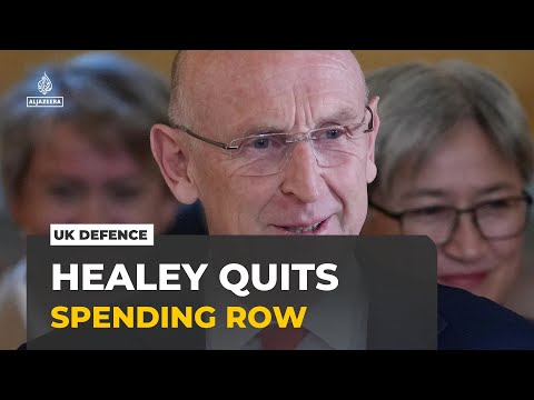 UK defence secretary resigns: Healey quits over ...