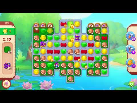 Homescapes 519 Level - 15 moves - NO BooSTERS