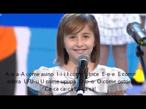 La Filastrocca delle Vocali (con testo) 64°Zecchino D'Oro 2021