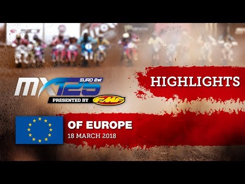 EMX125 Presented by FMF Racing Race1 Highlights - Round of EUROPE 2018