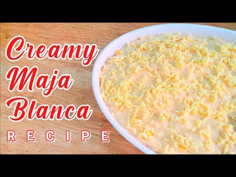 Creamy Maja Blanca Recipe (with nestle cream)