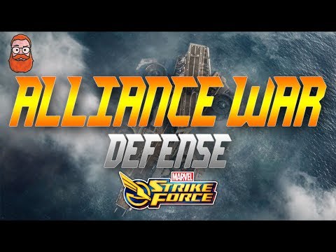 Best Alliance War Defense Guide - Marvel Strike Force - MSF