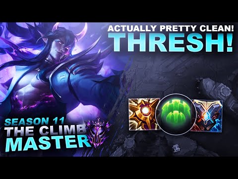 PRETTY CLEAN FOR A NON THRESH PLAYER! - Climb to Master S11 | League of Legends