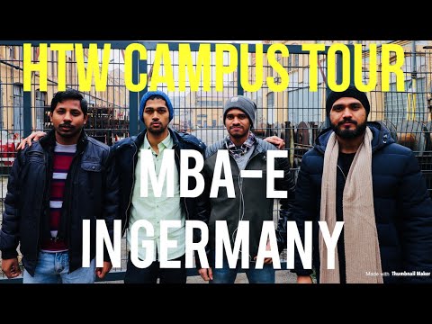 HTW BERLIN CAMPUS TOUR, GERMANY (MBA-E STUDENTS)  (PART 1) by Nikhilesh Dhure