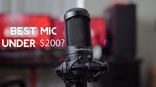 Audio Technica at2035 TEST | Best Mic Under $200?