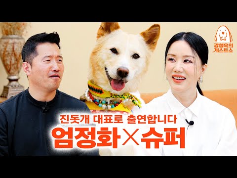 엄정화님, 도대체 어떻게 키우신 건가요. 강형욱이 사랑에 빠진 진돗개 등장[강형욱의개스트쇼]EP.28