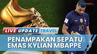 Ungguli Lionel Messi, Kylian Mbappe Dapat Sepatu Emas seusai Raih Top Skor Piala Dunia 2022