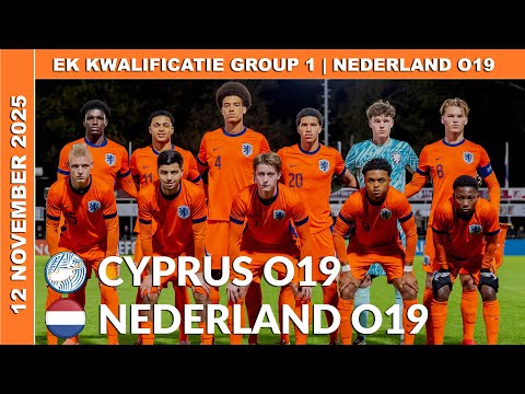 EK Kwalificatie | Samenvatting Cyprus O19 - Nederland O19 woensdag 12 november 2025