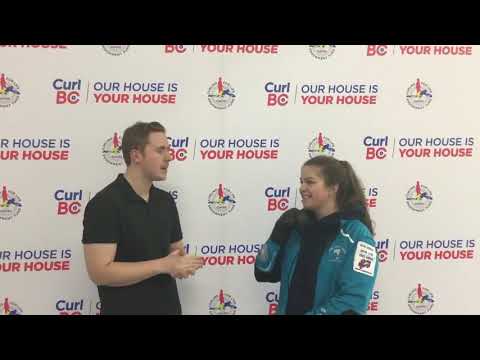 BC Junior Provincials 2020 - Interview with Holly Hafeli