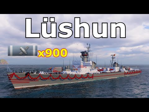 World of WarShips Lüshun - 4 Kills 323K Damage
