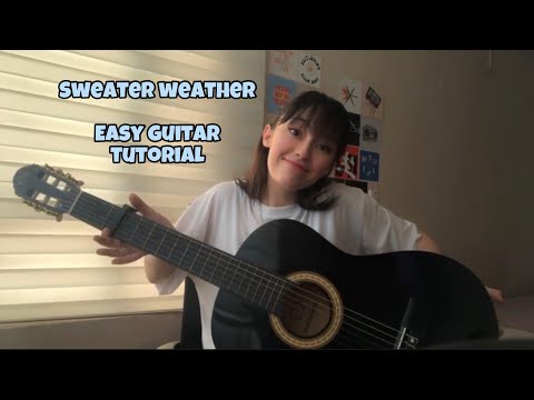 Sweater weather by The Neighborhood - easy guitar tutorial by Kaio