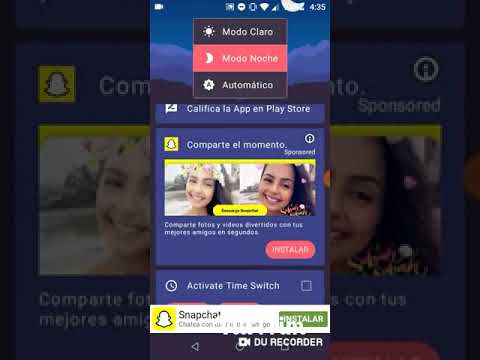 Modo oscuro instagram Android Oreo(8) o anteriores