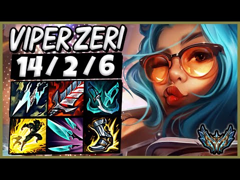 Zeri ADC vs Xayah Lol KR Challenger - Patch 13.15 - Season 13