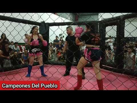 🥊Mayra Sanabria Vs Celeste Leal - SEMI PRO - KICK BOXING - Campeones Del Pueblo - Siempre Humilde