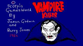 [Amstrad CPC] Vampire Killer - Longplay