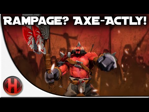 Dota 2: Pha rampage cực kì chính xác của Axe