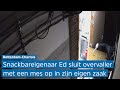 'Ik dacht: die is voor mij' | Snackbareigenaar Ed OVERMEESTERT overvaller