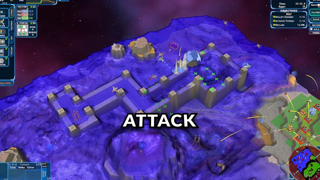 Creeper World 4video poster