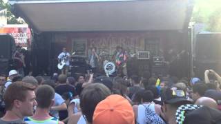 CHUNK! NO, CAPTAIN CHUNK! - "Restart" - Warped Tour 2014 - Cleveland