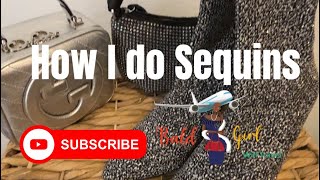 How I wear Sequins | 5 Stylish Holiday Looks! | Baldgirlwilltravel
