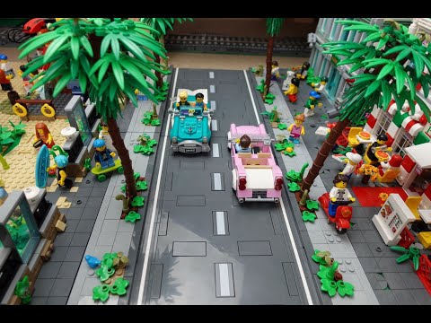 Lego Stadt Update Folge 110 Straßenbau am Strand