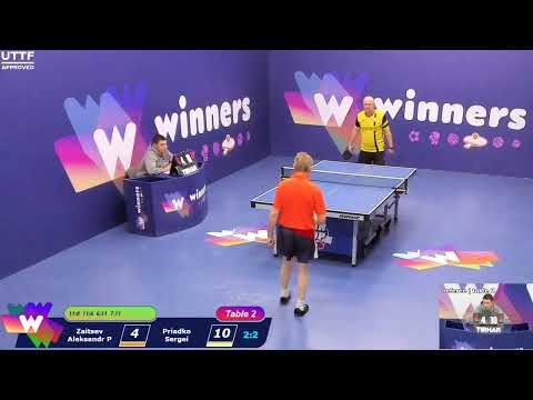 WINners CUP table 2  04.10 Zaitsev Aleksandr P - Priadko Sergei  13:00