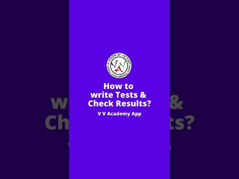How to Write Test and Check test performance -vv academy