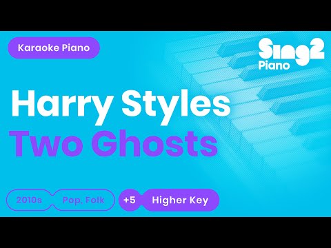 Harry Styles - Two Ghosts (Higher Key) Karaoke Piano