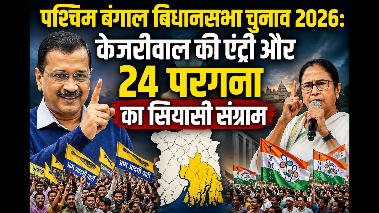पश्चिम बंगाल विधानसभा चुनाव 2026: केजरीवाल की एंट्री और 24 परगना का सियासी संग्राम