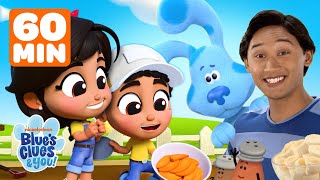 1 Hour of Healthy Snacks w/ Blue, Baby Animals & the Spice Family! | Blue's Clues & You!