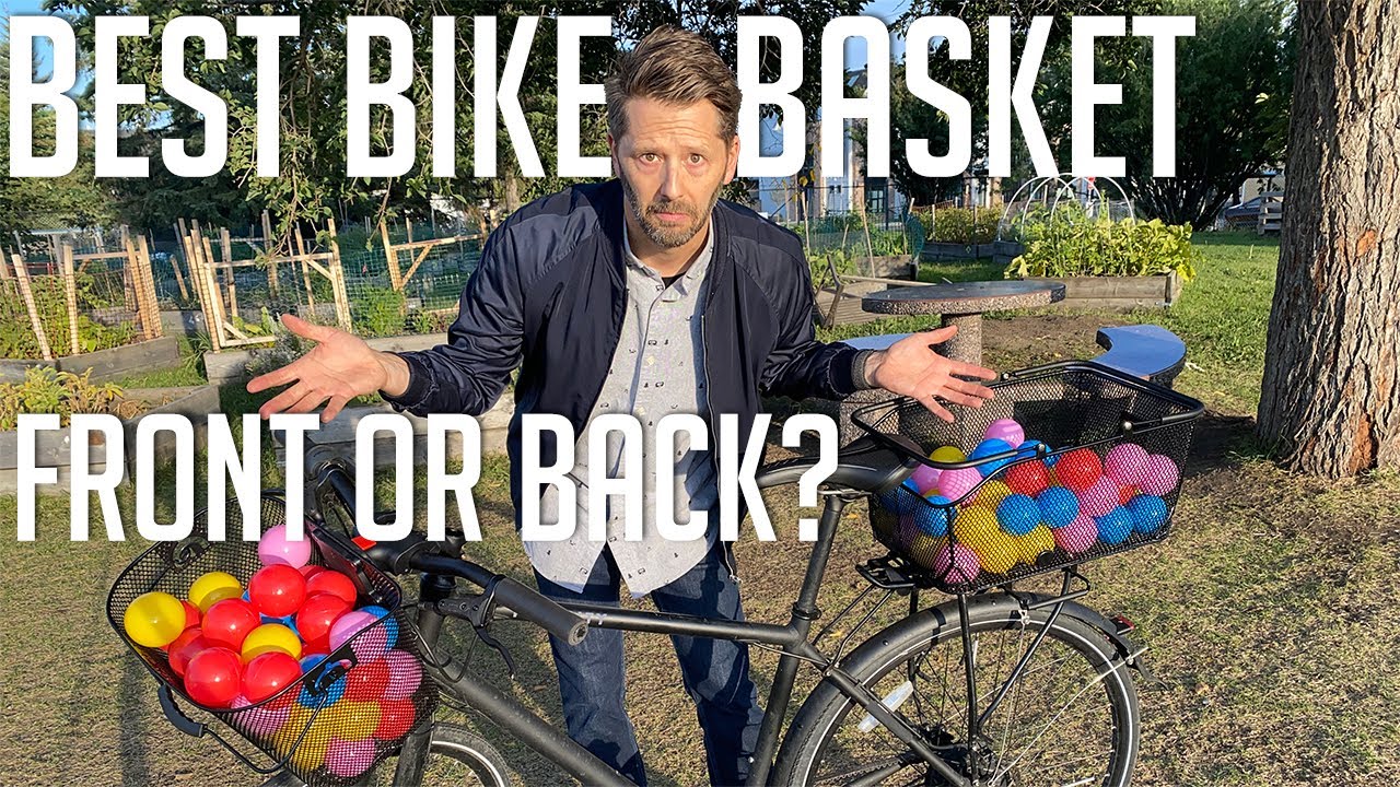 Watch What's best: A front or back basket on your bike now What's best: A front or back basket on your bike