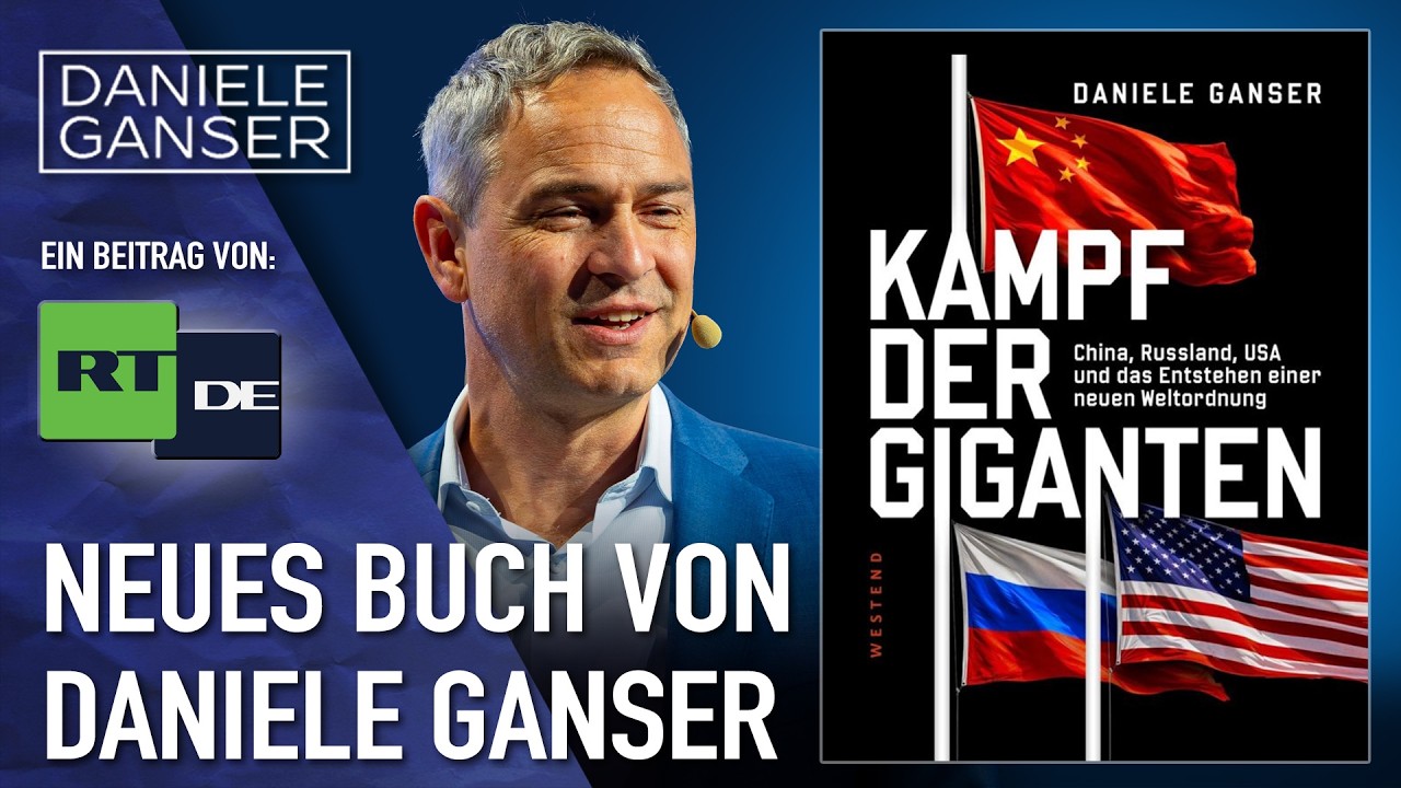 Neues Buch von Dr. Daniele Ganser (Berlin 20.5.26)