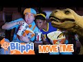 Blippi And Meekah S Go To The Dino Dance Movie Music Videos For Kids