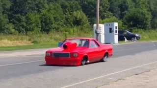 preview picture of video 'Fast El camino at Island Dragway'