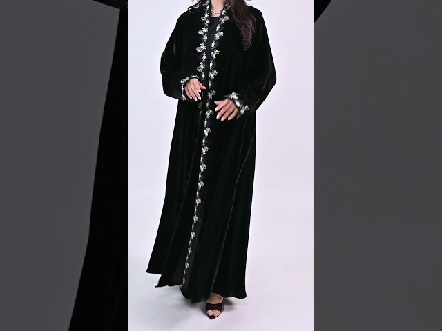 عباية مخمل بكلفة من الامام