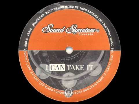 Theo Parrish - I Can Take It (Sound Signature, 2001)