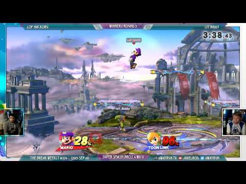 The Break #324   SSB4 W3   LoF Hackoru VS isT Biddy