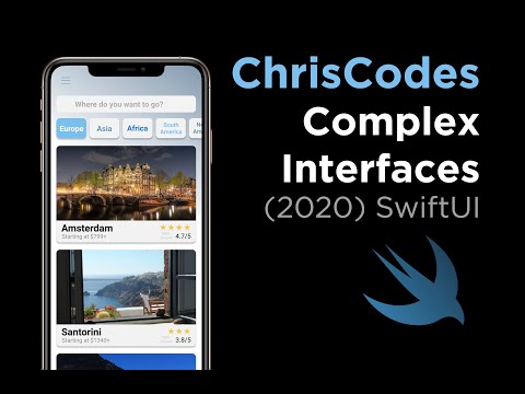 (2020) SwiftUI Complex Interfaces - Intermediate Tutorial - Vacation Planner - Part 6