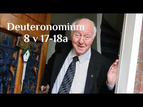 Deuteronomium 8 v 17-18a - Zondag 50   Geef ons heden ons dagelijks brood