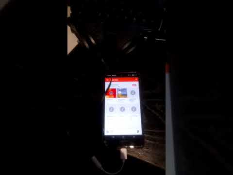 Sharp Aquos S2 not playing music via adapter