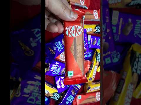 Cadbury Dairy Milk Vs 5star Vs Nestle Kitkat chocolate #shorts #asmr #viral #shortvideo #cadbury 🍫💐
