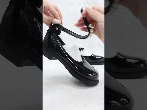 Туфли для девочки на лепучке нарядные стелька кожаная с супинатором Размеры 32-36 - фото 1 - id-p2906556045