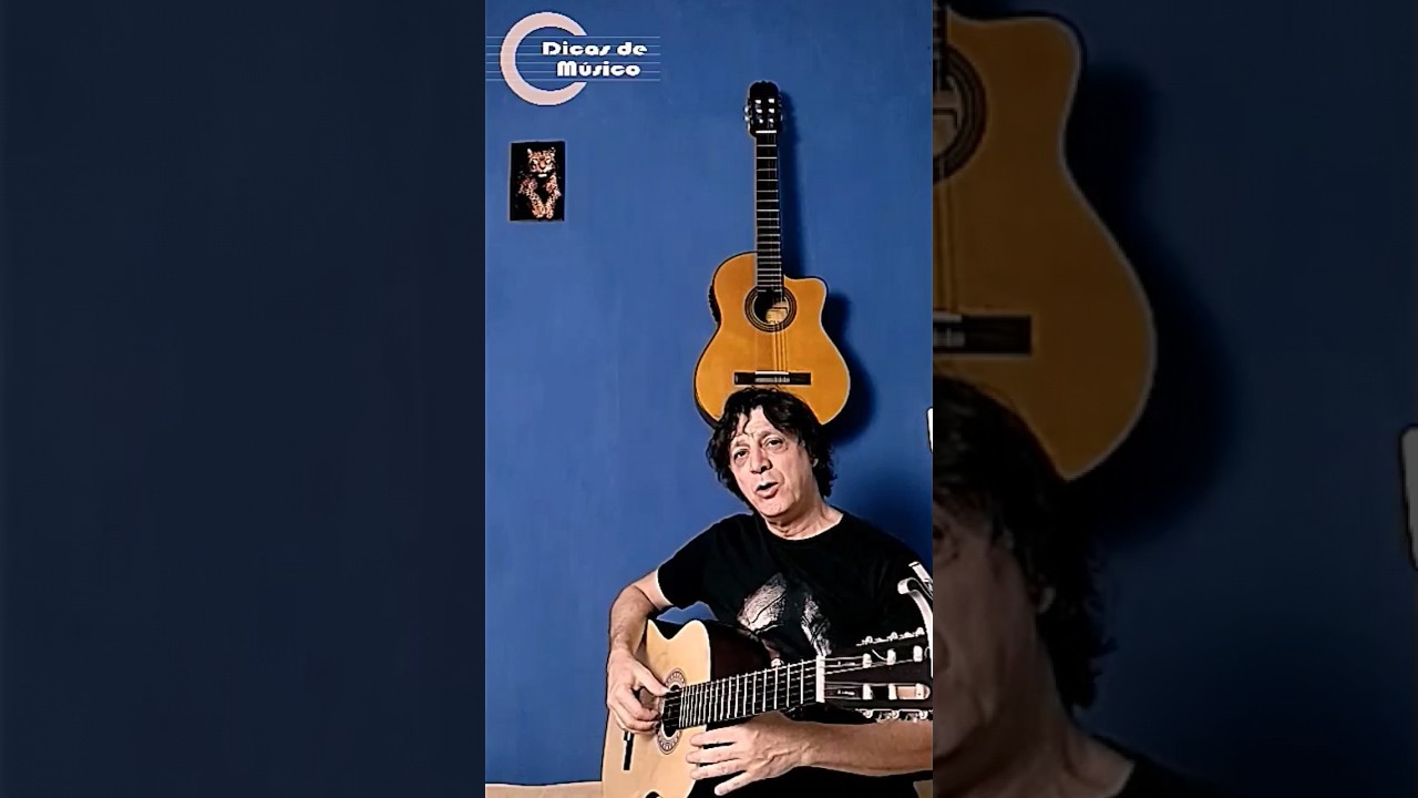 Como fazer dedilhado junto com percussão, no violão. (Parte 01)