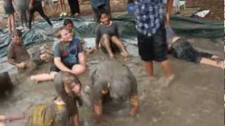 preview picture of video 'Mount Gambier North Primary School's Mud Fun Water Pool'