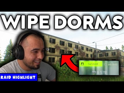 Destroying HIGH Level Players In Dorms - Tarkov Raid Highlights