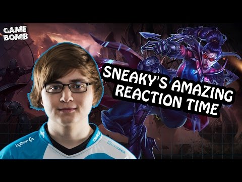 Sneaky's amazing reaction time against Malphite ult