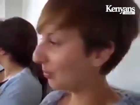 American Girls chowing Mira qat in Kenya